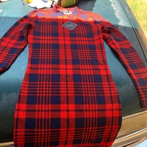 Girls long sleeved dress